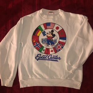 Mickey Mouse White Pullover sweater🤍